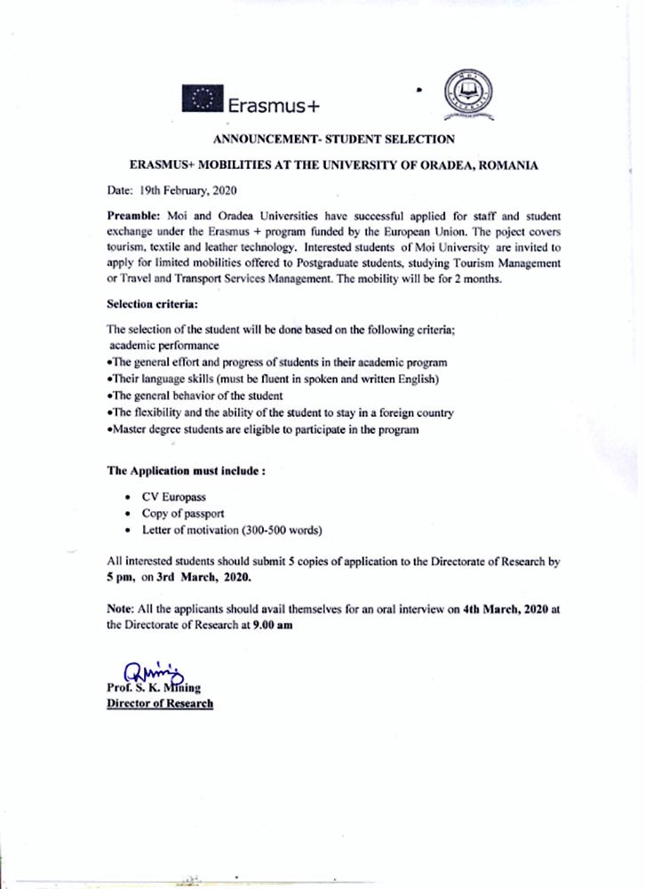 Student Mobility20.02.2020